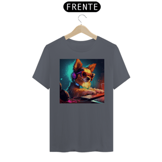Nome do produto Camiseta - Chihuahua Programador