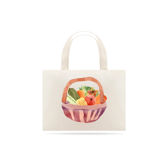 Sacola Ecobag - Cesto Legumes e Frutas