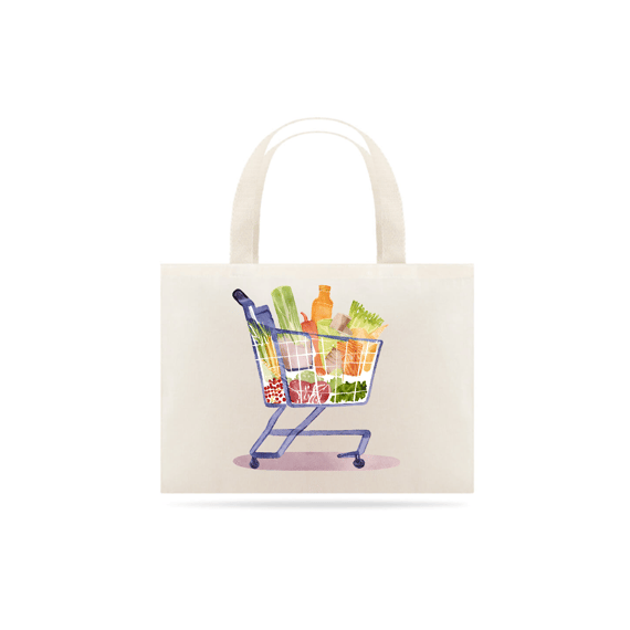 Sacola Ecobag - Carrinho de Compras
