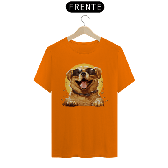 Camiseta - Cachorro Caramelo Feliz