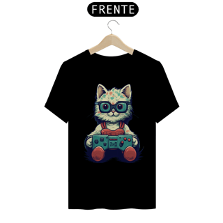 Nome do produto Camiseta - Little Cat Gamer