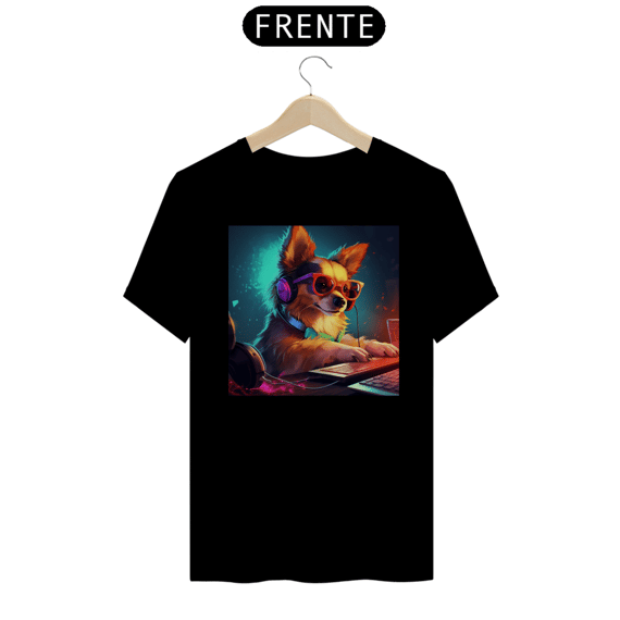 Camiseta - Chihuahua Programador