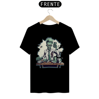 Nome do produto Camiseta - Zombie 50's Business Man