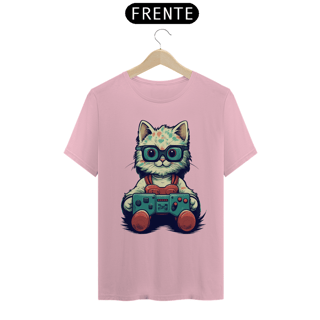 Nome do produto Camiseta - Little Cat Gamer