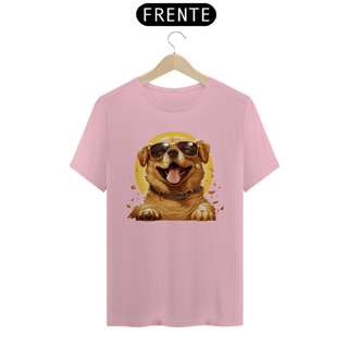 Nome do produto Camiseta - Cachorro Caramelo Feliz