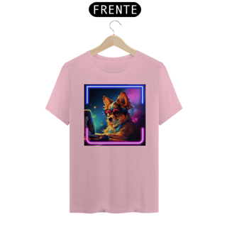 Nome do produto Camiseta - Chihuahua Programador