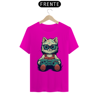 Nome do produto Camiseta - Little Cat Gamer