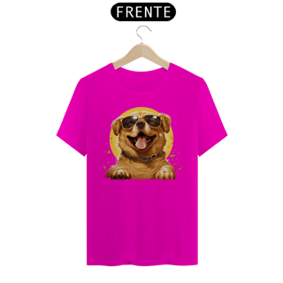 Nome do produto Camiseta - Cachorro Caramelo Feliz
