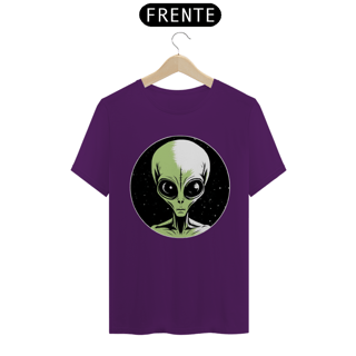 Nome do produto Camiseta Preta - Alien Verde