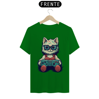 Nome do produto Camiseta - Little Cat Gamer