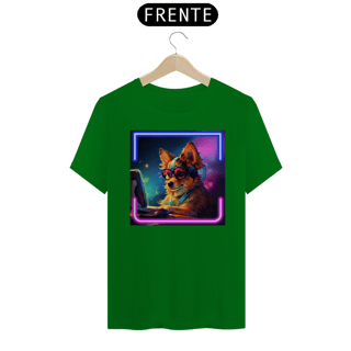Nome do produto Camiseta - Chihuahua Programador