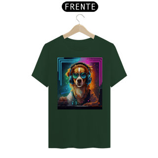 Nome do produto Camiseta - Dog Nerd Neon