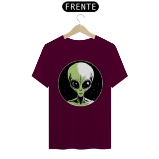 Nome do produto Camiseta Preta - Alien Verde