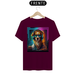Nome do produto Camiseta - Dog Nerd Neon