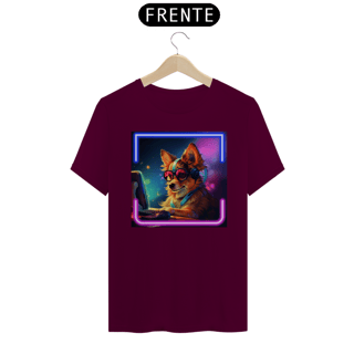 Nome do produto Camiseta - Chihuahua Programador