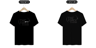 Nome do produto Camiseta Classic The Force Preto x Costas Preto 