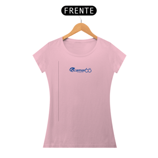 Nome do produto Camiseta Classic BabyLong Logo Azul Ricamar 60 Anos
