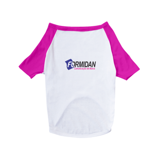 Nome do produto Camiseta Pet