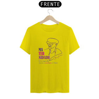 Nome do produto Camiseta Espirita Maternidade Chico