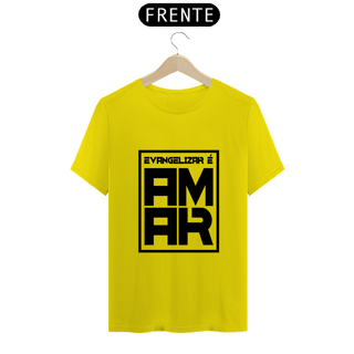 Nome do produto Camiseta Espírita Evangelizar é Amar 4