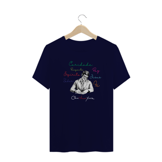 Nome do produto Camiseta Espírita Plus Size Chico Amor