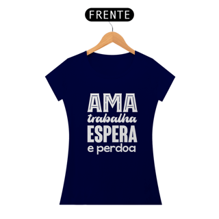 Nome do produto Baby Long Ama Trabalha Espera e Perdoa