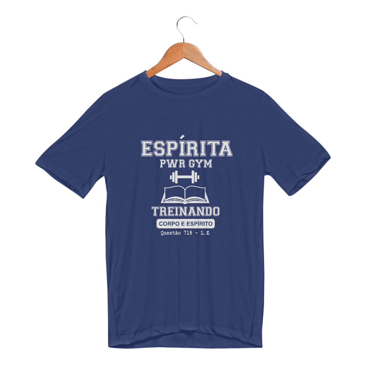 Nome do produto: Camiseta Espírita PWR GYM Dry Fit