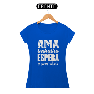 Nome do produto Baby Long Ama Trabalha Espera e Perdoa
