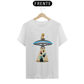 Nome do produto Camiseta Espírita Abdução Obras Básicas