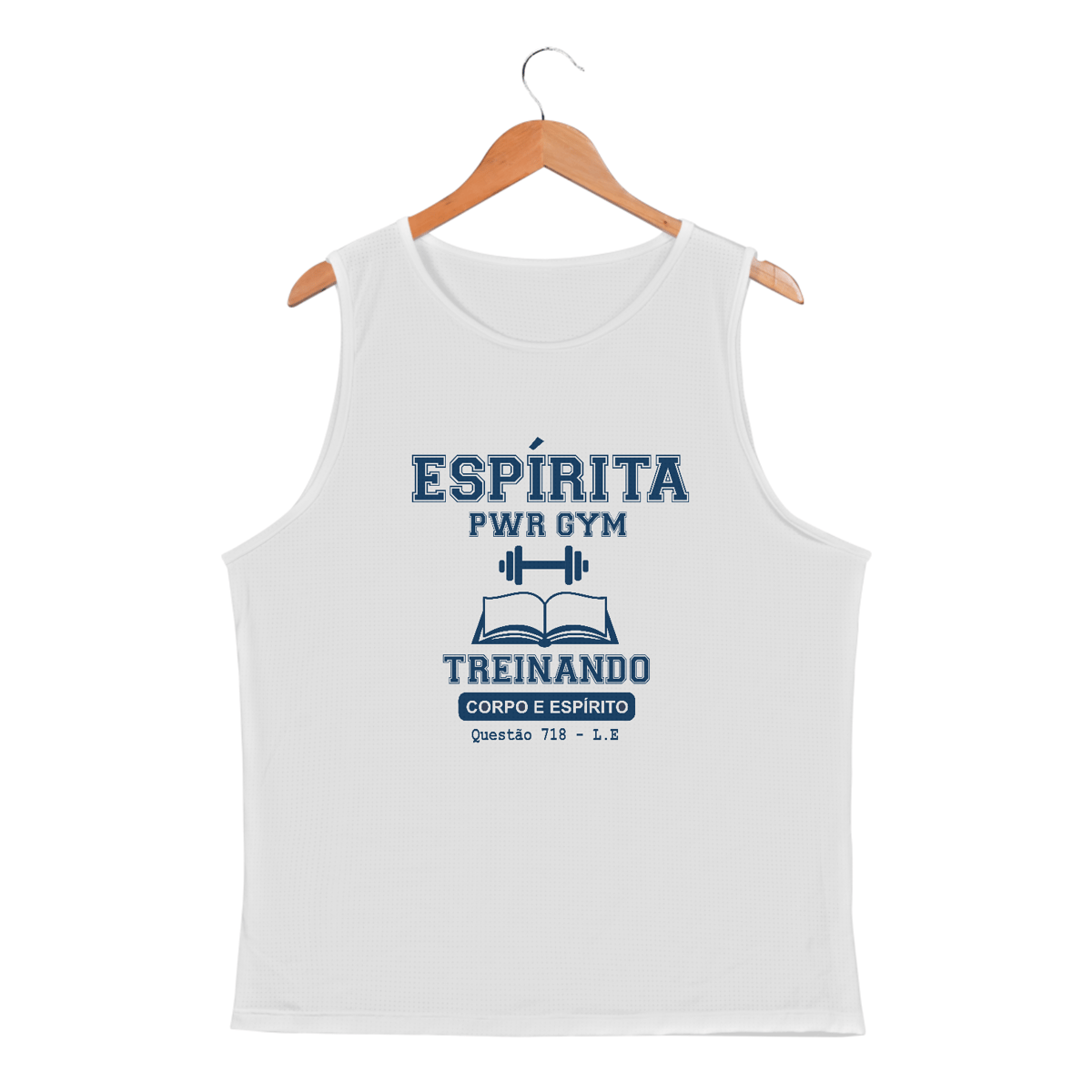 Nome do produto: Regata Espírita Masc PWR GYM Dry Fit