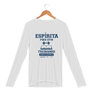 Nome do produto Camiseta ML Espírita PWR GYM Dry Fit 