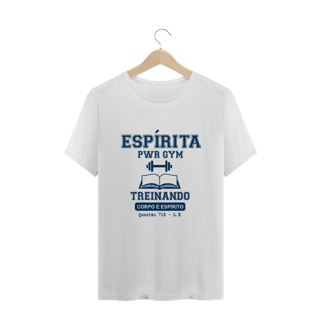 Camiseta Espírita Plus Size PWR GYM