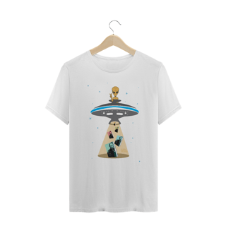 Nome do produto Camiseta Espírita Plus Size Abdução