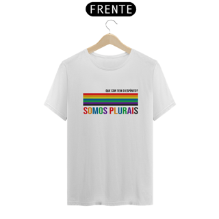 Nome do produto Camiseta Espirita Somos Plurais 