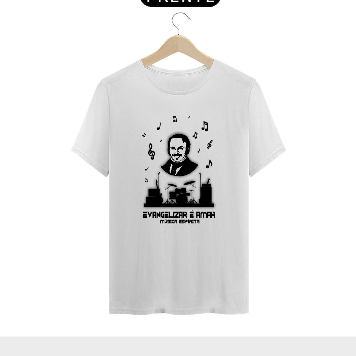 Nome do produto: Camiseta Espirita Evangelizar é Amar 3