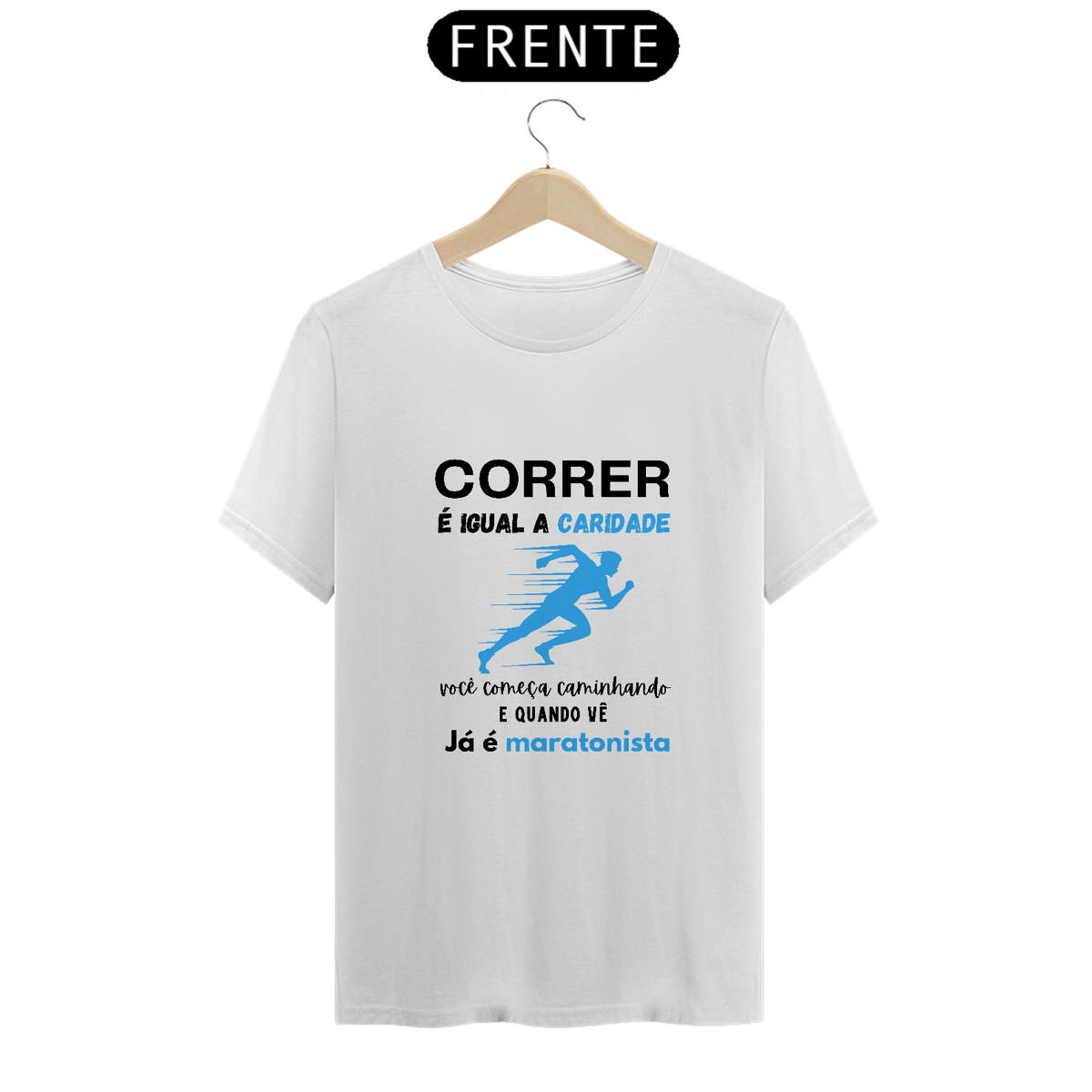 Nome do produto: Camiseta Espírita Corrida