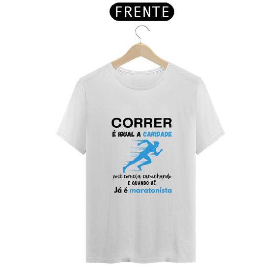 Camiseta Espírita Corrida