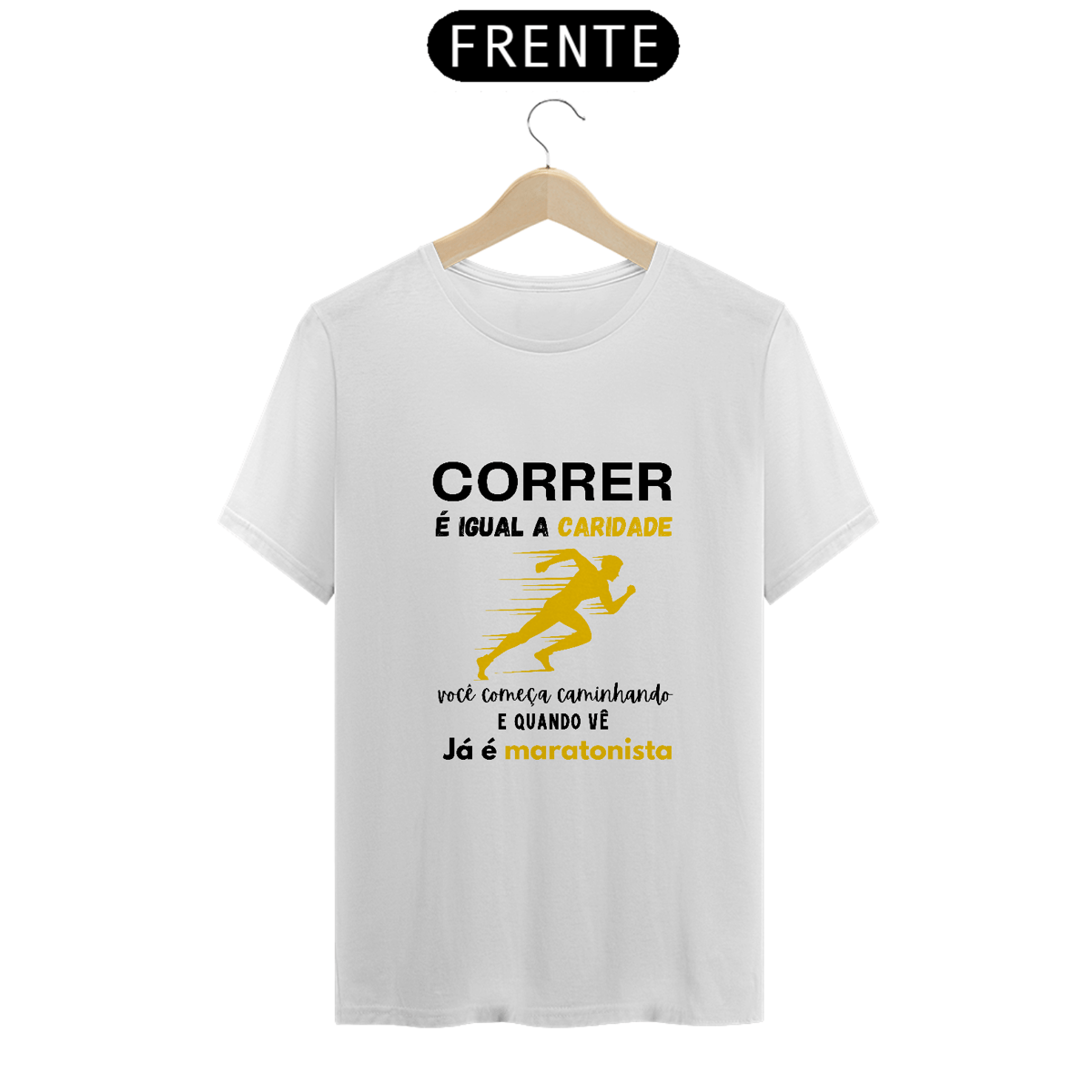 Nome do produto: Camiseta Espírita Corrida
