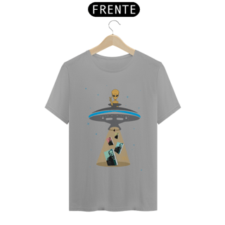 Nome do produto Camiseta Espírita Abdução Obras Básicas