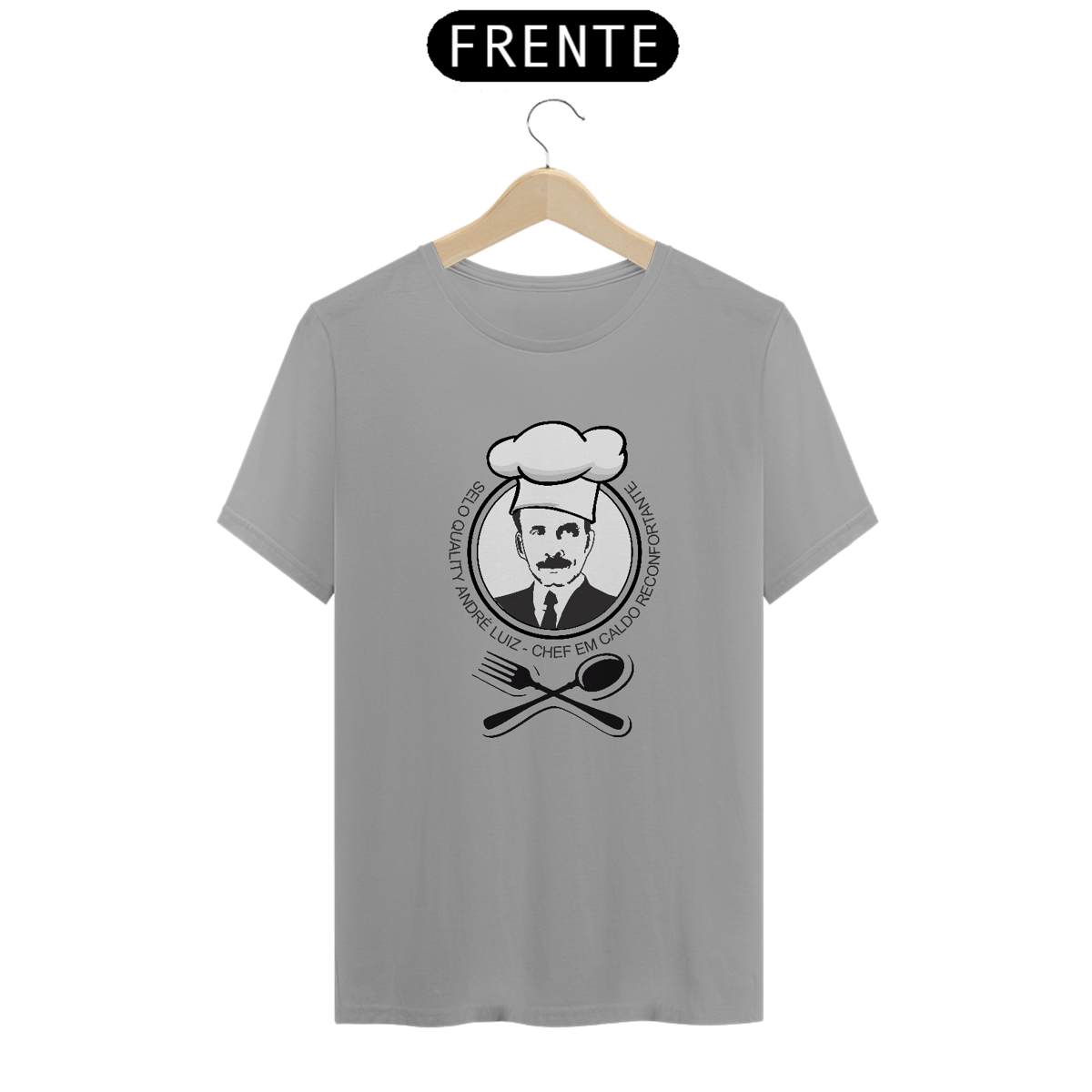 Nome do produto: Camiseta Chef André Luiz
