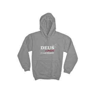 Nome do produto Moletom Canguru Deus Cristo e Caridade