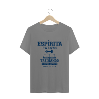 Nome do produto Camiseta Espírita Plus Size PWR GYM