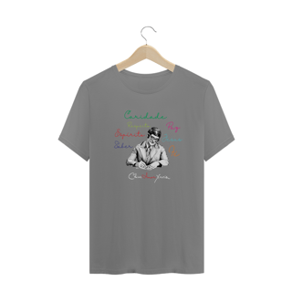 Nome do produto Camiseta Espírita Plus Size Chico Amor