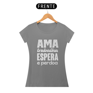 Nome do produto Baby Long Ama Trabalha Espera e Perdoa