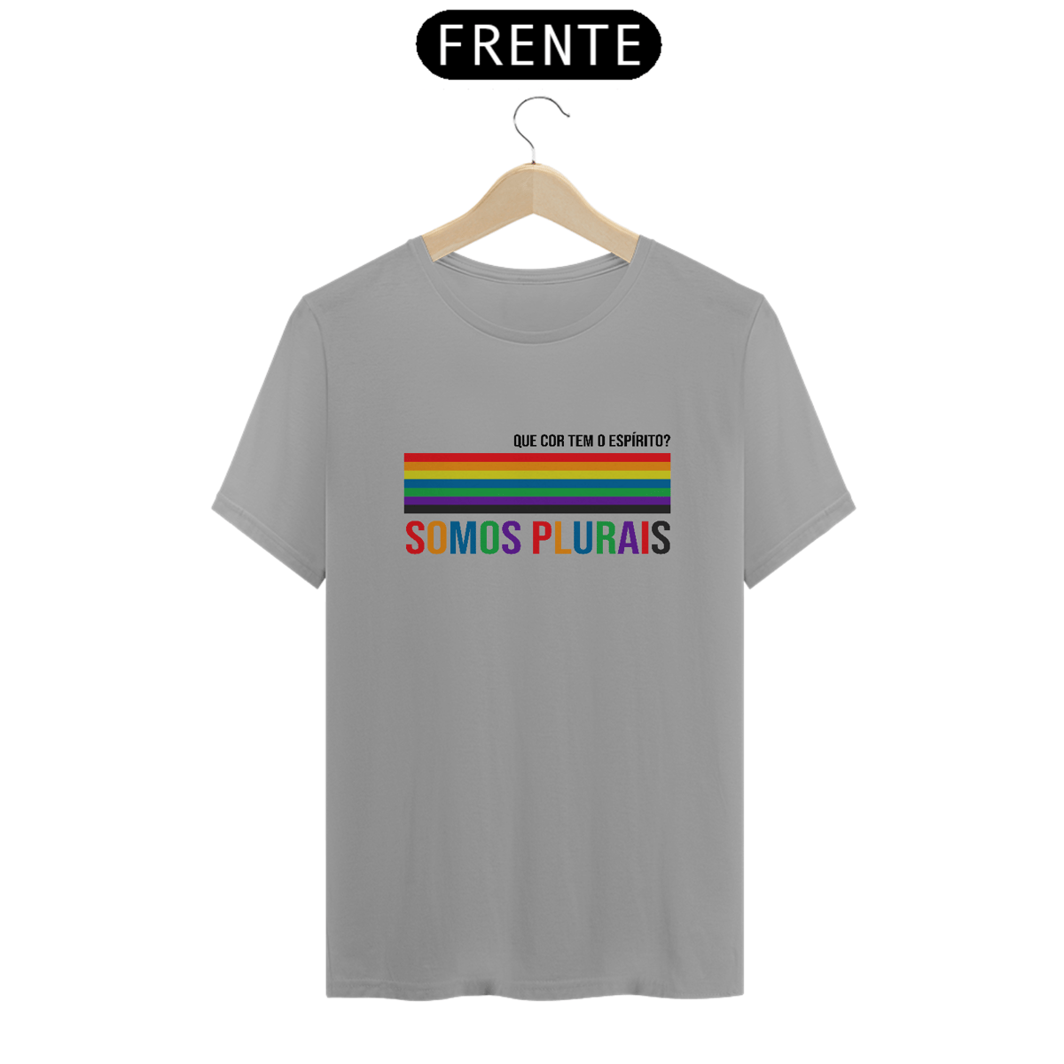 Nome do produto: Camiseta Espirita Somos Plurais 