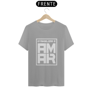 Nome do produto Camiseta Espírita Evangelizar é Amar 4