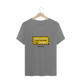 Nome do produto Camiseta Espírita Plus Size Reforma Intima
