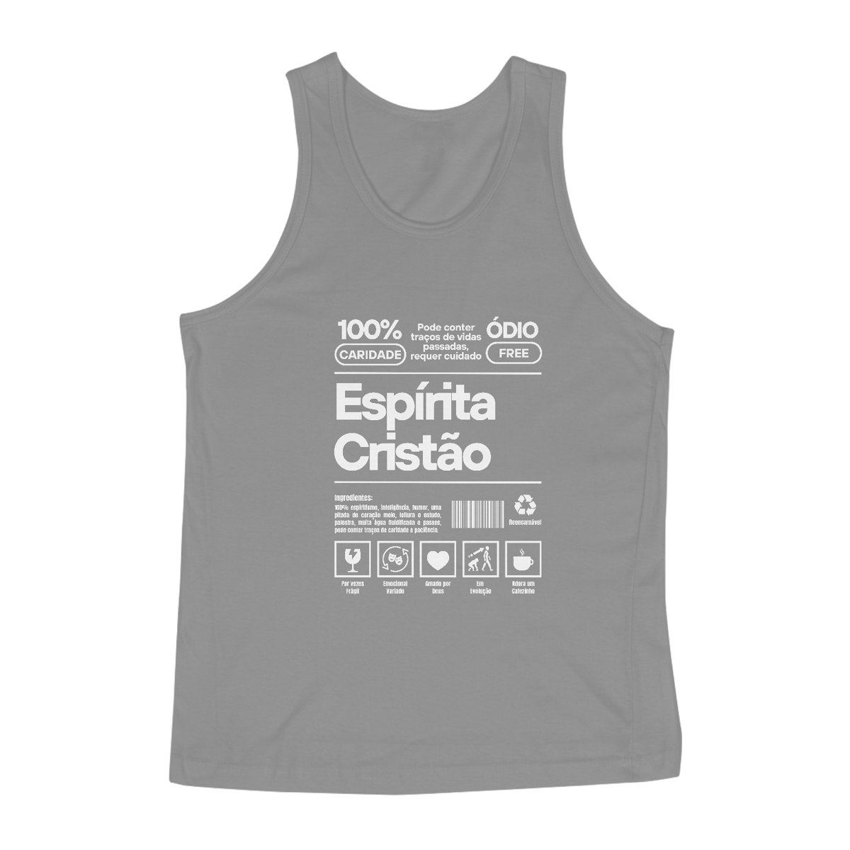Nome do produto: Regata Espírita Cristão