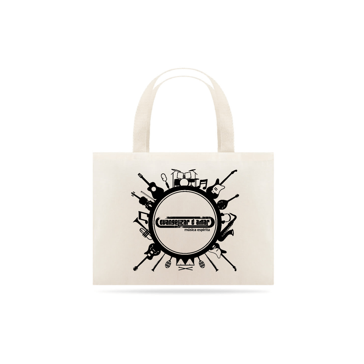 Nome do produto: Ecobag Grande Evangelizar é Amar 2