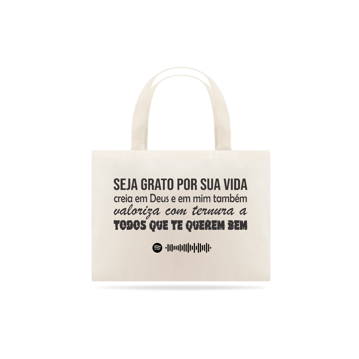 Nome do produto: Ecobag Grande Evengelizar é Amar 5
